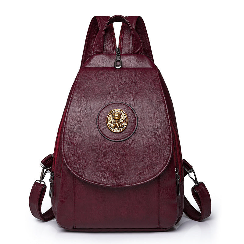 Simple Large Capacity Crossbody Chest Bag Leisure Travel Small Backpack Limorista