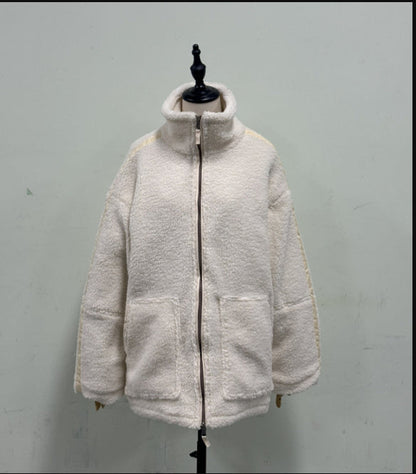 New Fashion Loose Anti-cashmere Personal Leisure Outdoor Zipper Jacket Limorista