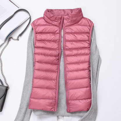 New Autumn Women  Light Down Vest Limorista