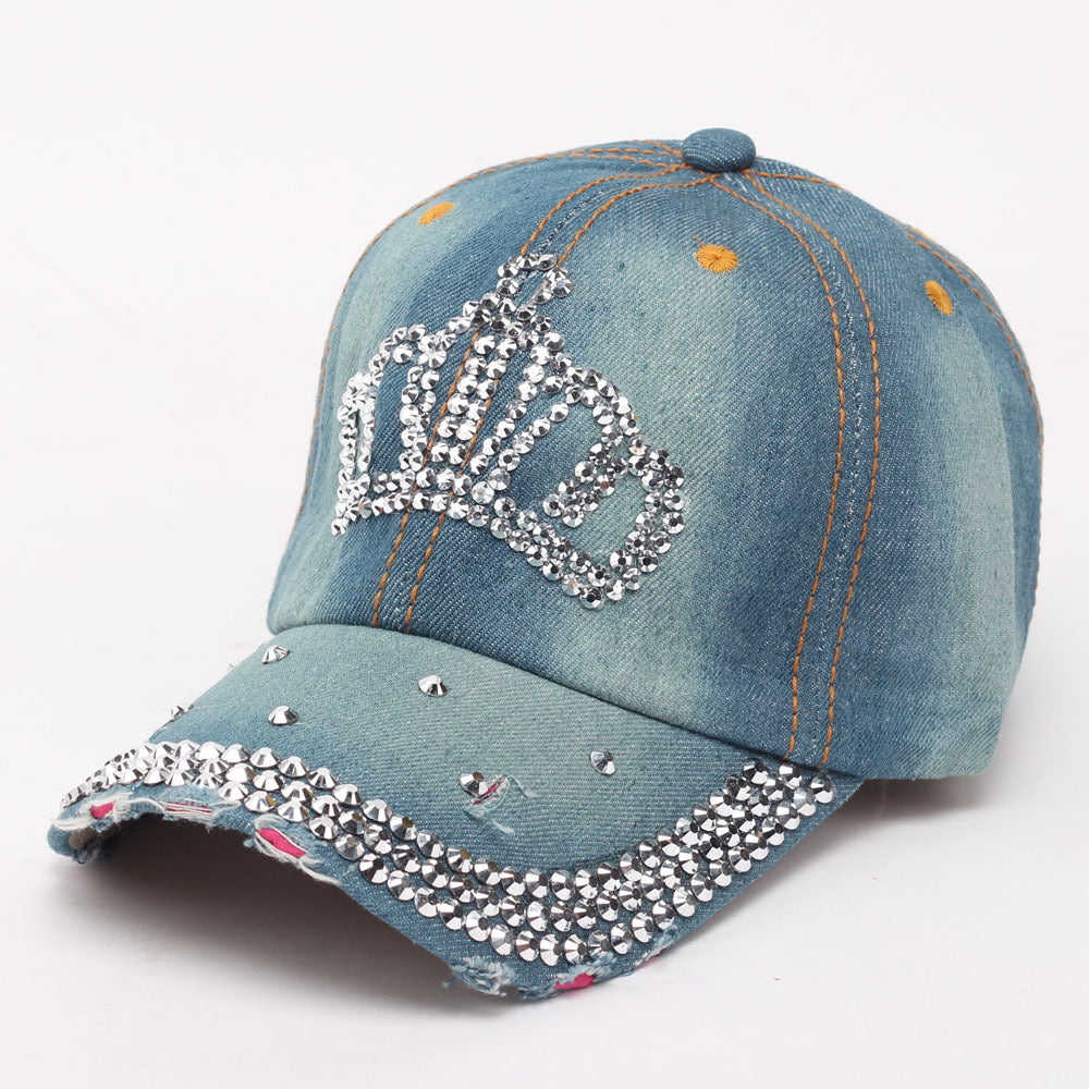 Casual personality diamond baseball cap Limorista
