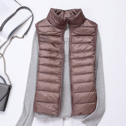 New Autumn Women  Light Down Vest Limorista