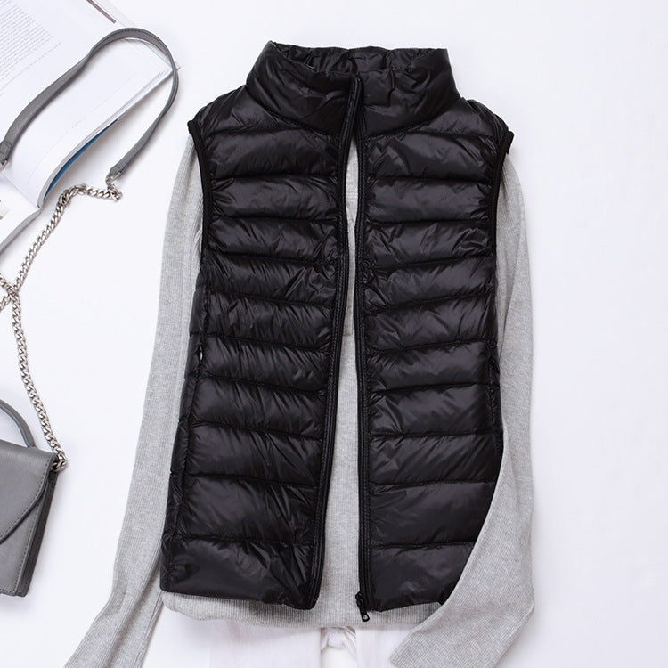 New Autumn Women  Light Down Vest Limorista