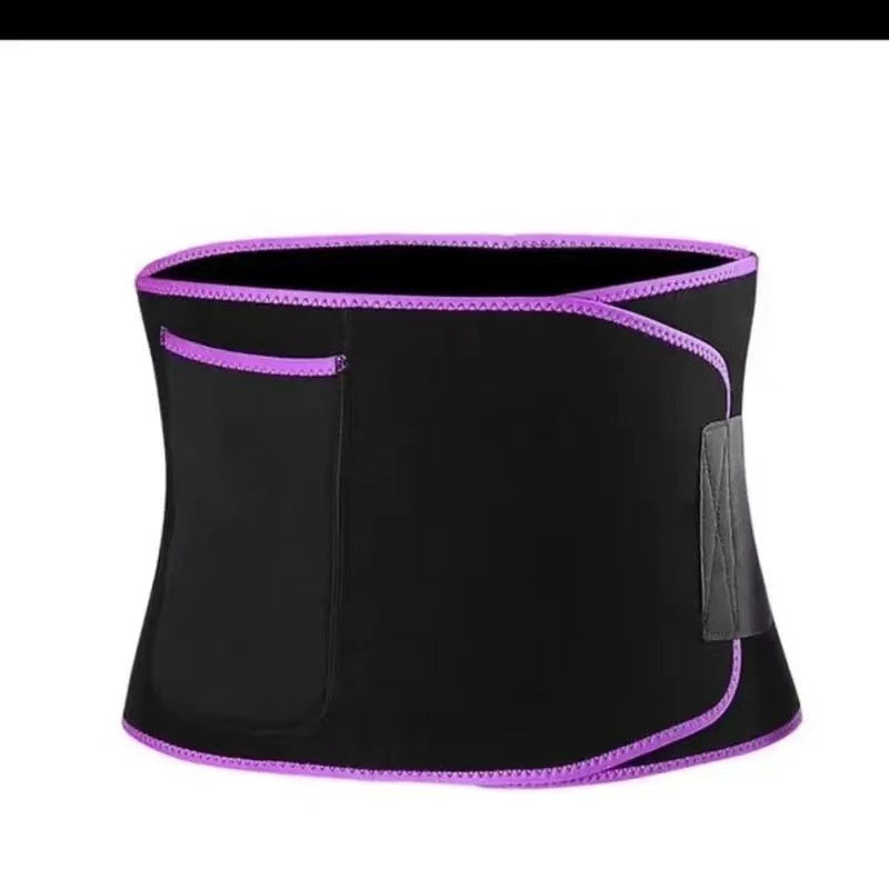 Sports Fitness Waist Support Squat Running Training Violently Sweat Belt Limorista