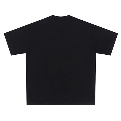 Hand-painted Printed American Short Sleeve Limorista