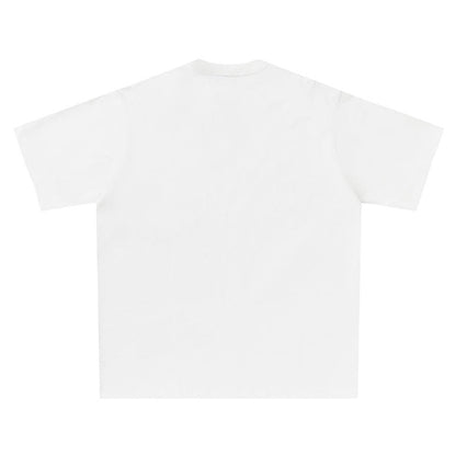 Hand-painted Printed American Short Sleeve Limorista