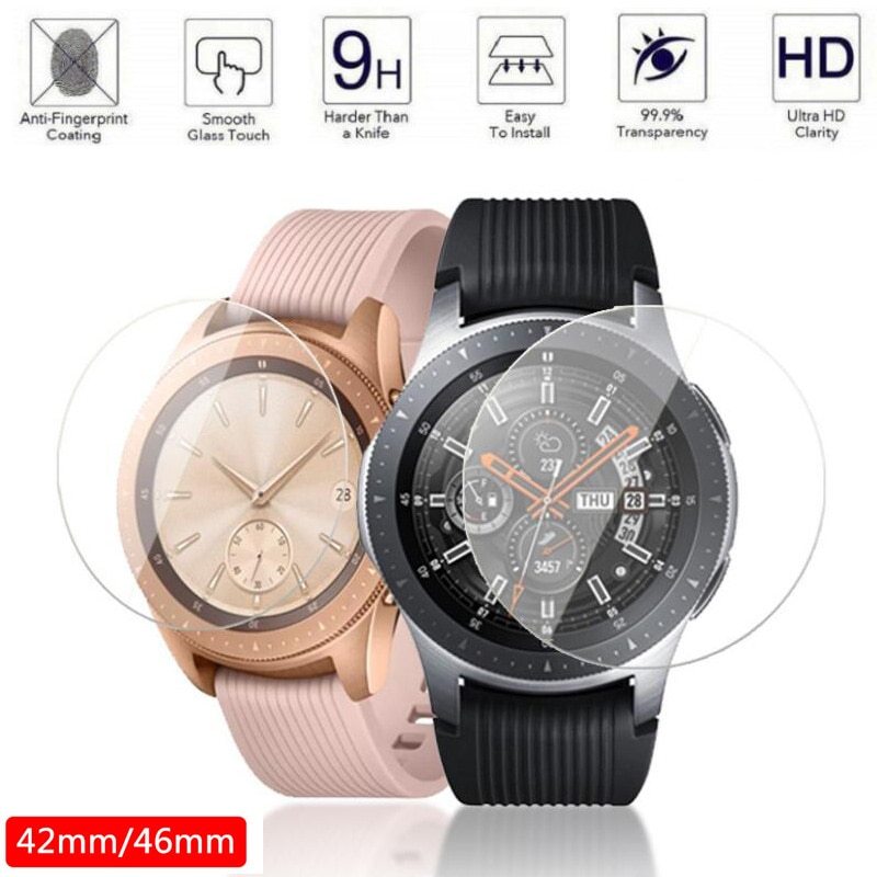 Galaxy Watch Watch Watch Tempered Film 42  46 Film Explosion Proof Fingerprint Proof Watch Screen Protection Limorista