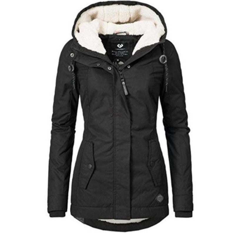 Plus velvet padded cotton women Limorista