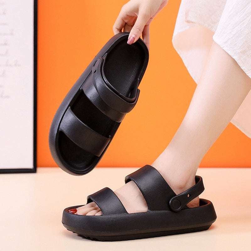 Adjustable Shoes For Women Men Sandals 3cm Thick Bottom Slippers Outdoor Limorista