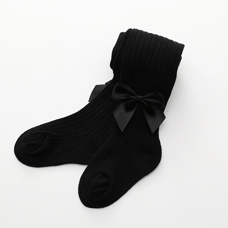 Baby tights with bow tie Limorista