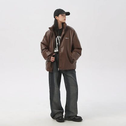 Cotton Coat Autumn And Winter Solid Color Men And Women Limorista