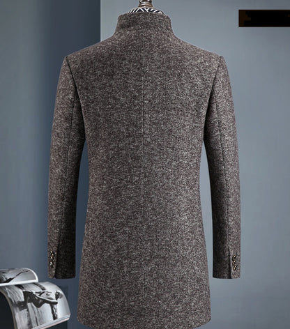 Winter wool thickened windbreaker man Limorista