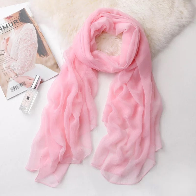 Long shawl beige scarf Limorista