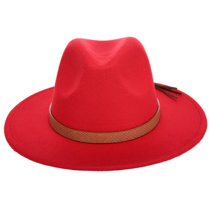 Woolen Jazz Hat Fashion Female Hat Top Hat Limorista