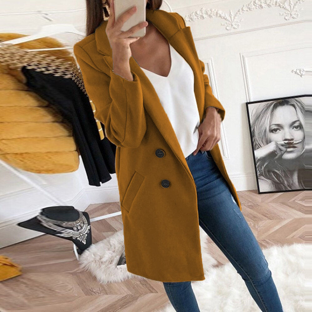 Medium Long Wool Coat Limorista