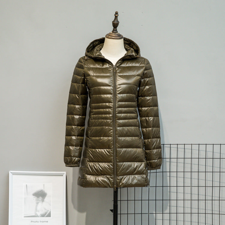 Autumn And Winter Lightweight Down Jacket Women&