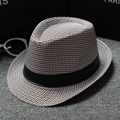 British Houndstooth European And American Sun Hats For Men Limorista