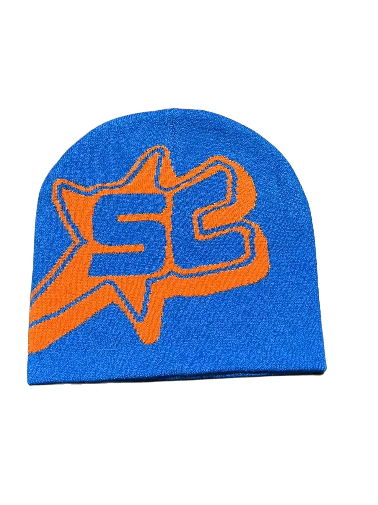 Jacquard Letter SC Trend Knitting Sleeve Cap Limorista