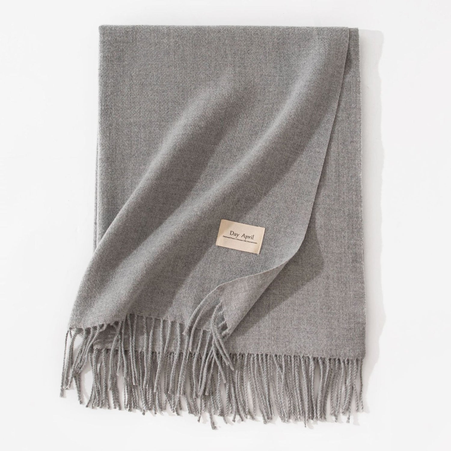 Pure Color Artificial Cashmere Scarf Women&