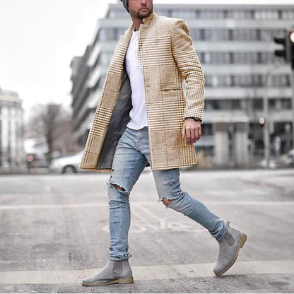 Stand-Up Collar Men&