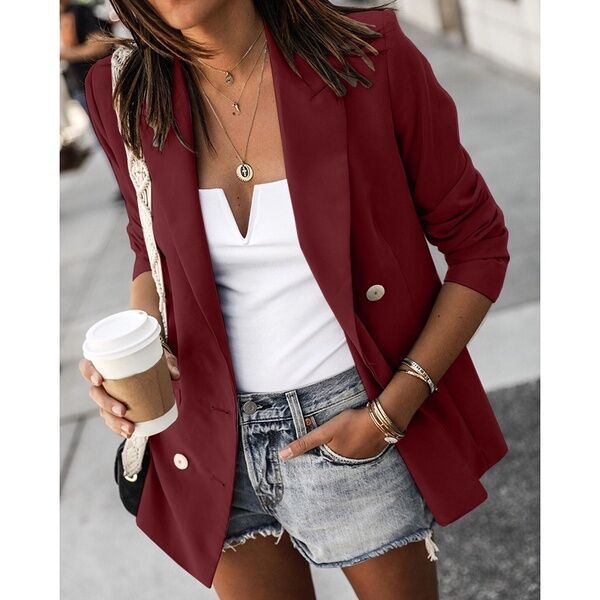 Button-down casual blazer Limorista