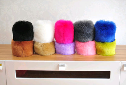 Warm sleeves fur fur cuff gloves windproof cuffs bracelets imitation rabbit fur imitation fox fur wristbands hand ring Limorista