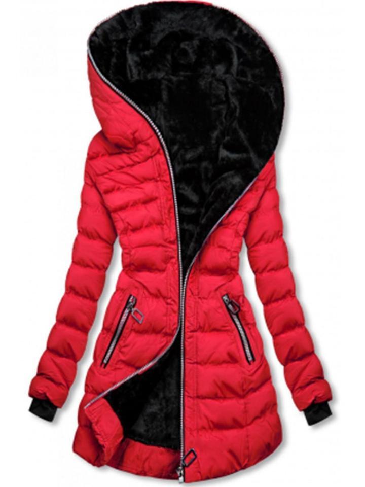 Hooded long-sleeved warm and velvet cotton jacket Limorista