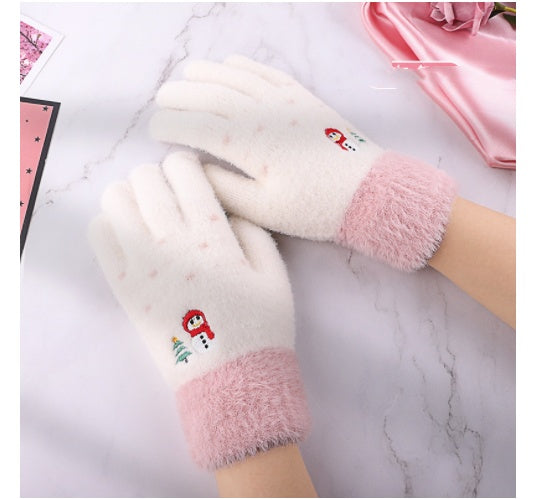 Ladies Touch Screen Gloves For Winter Warmth And Fleece Limorista