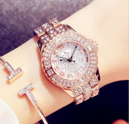 Full diamond ladies quartz watch Limorista