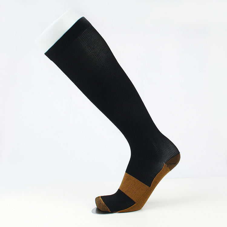 Copper Fiber Long Tube Compression Socks Limorista