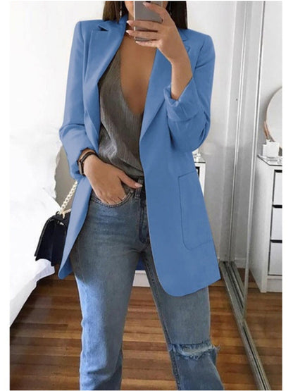Long sleeve solid color cardigan Limorista
