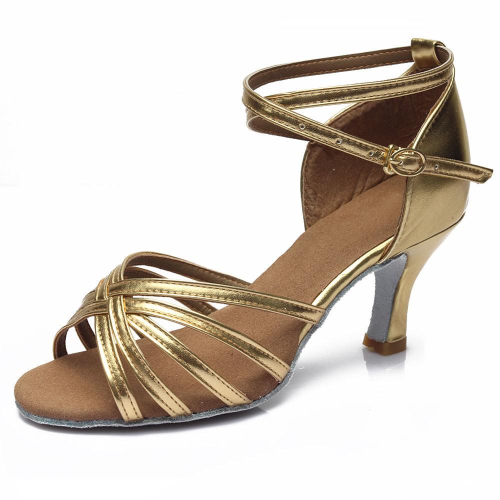 Indoor satin Latin dance shoes Limorista
