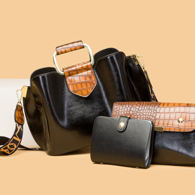 Three-piece Single Shoulder Messenger Bag Limorista