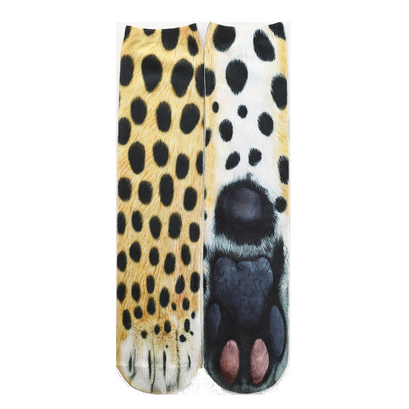 3D animal print socks Limorista