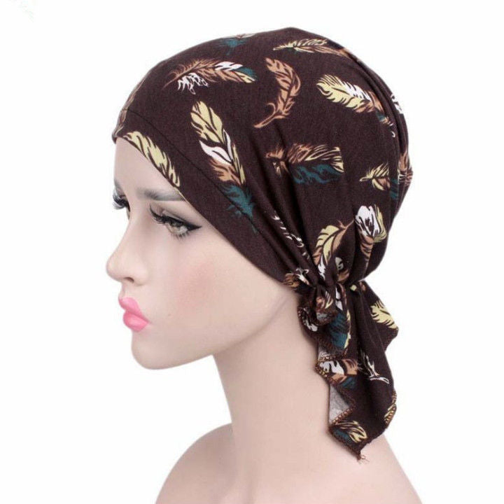 Stretch Hair Band Braid Hat Ethnic Style Fashion Scarf Muslim Ethnic Limorista