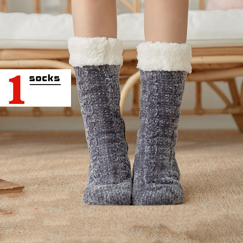 Socks Children Plush Floor Socks Home Slippers Limorista