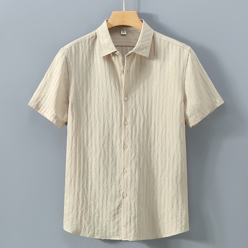 Men Sun-proof Shirt Loose Cotton Breathable Limorista