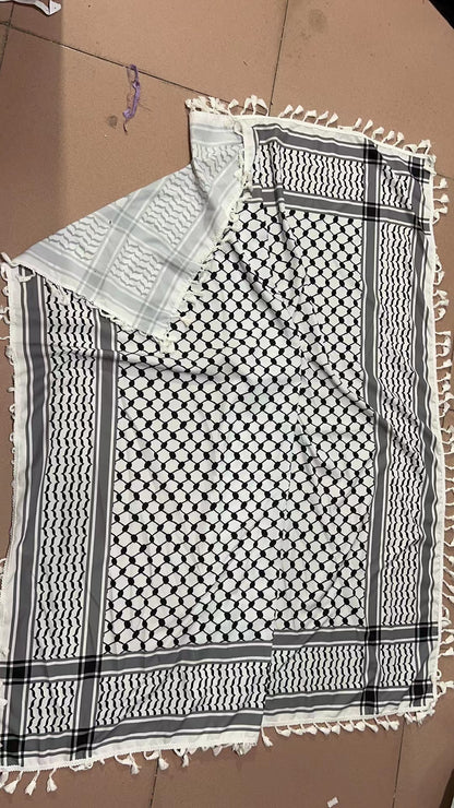 New Four-side Tassel Outdoor Tactics Headscarf Limorista