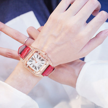 Diamond Watch Female Watch Student Fashion Trend Casual Couple Watch Limorista