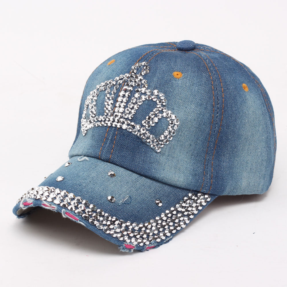 Casual personality diamond baseball cap Limorista