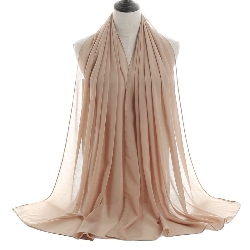 Natural wrinkle monochromatic national headdress Limorista