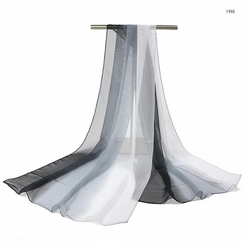 Gradient silk shawl Limorista