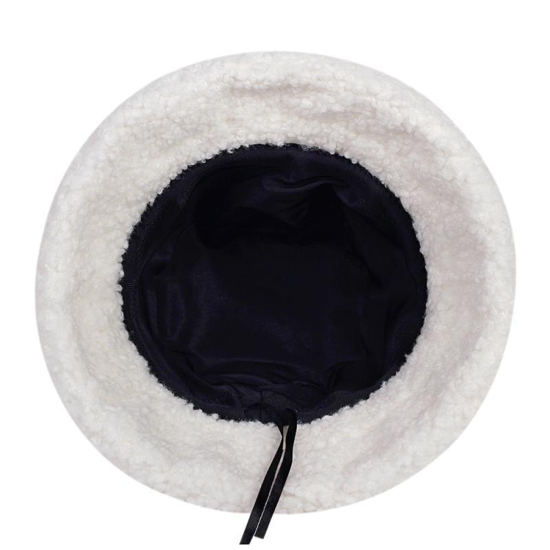 Fisherman Hat, Lamb Wool Hat, Winter Warm Fishing Hat Limorista