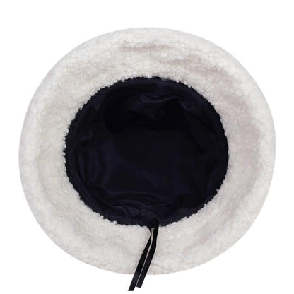 Fisherman Hat, Lamb Wool Hat, Winter Warm Fishing Hat Limorista