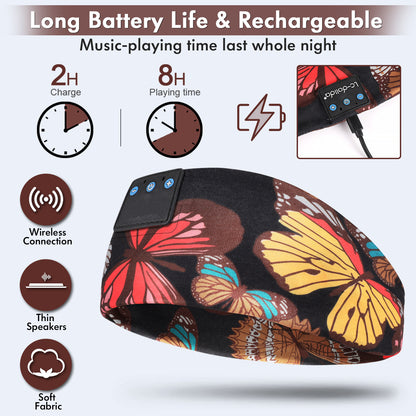 Wireless Bluetooth-compatible Sports Headband Fitness Anti-sweat Limorista