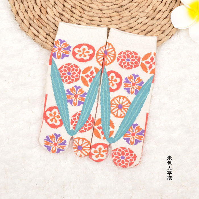 Two-toe Socks Split Toe Women&