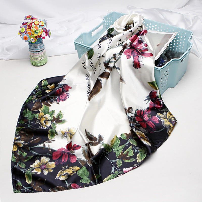 High-end Versatile Vintage Printed Scarf Women&