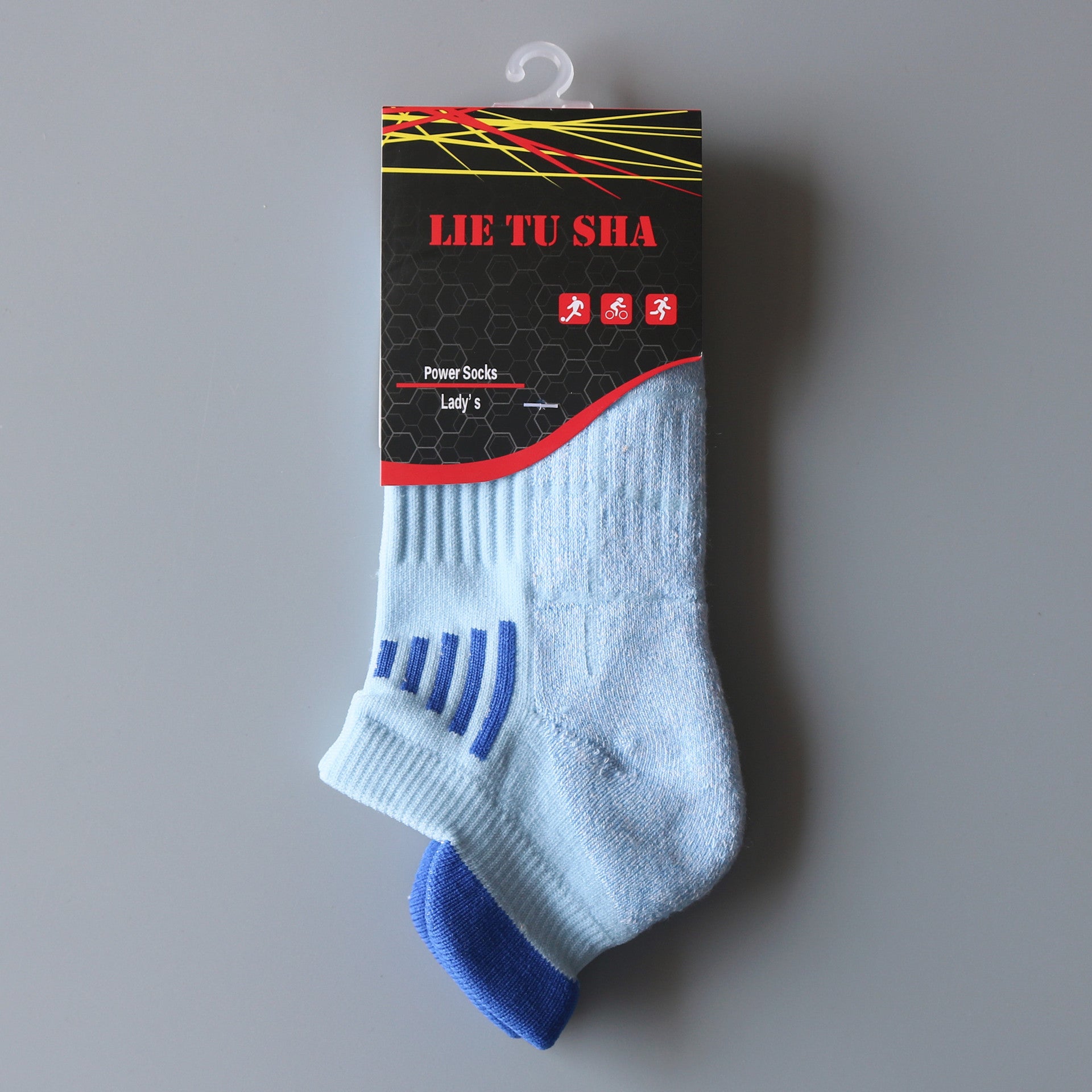 Towel Bottom Socks Anti-friction Color Matching Mesh Breathable Running Limorista