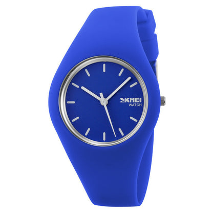 Fashion Simple Jelly Color Couple Waterproof Watch Limorista