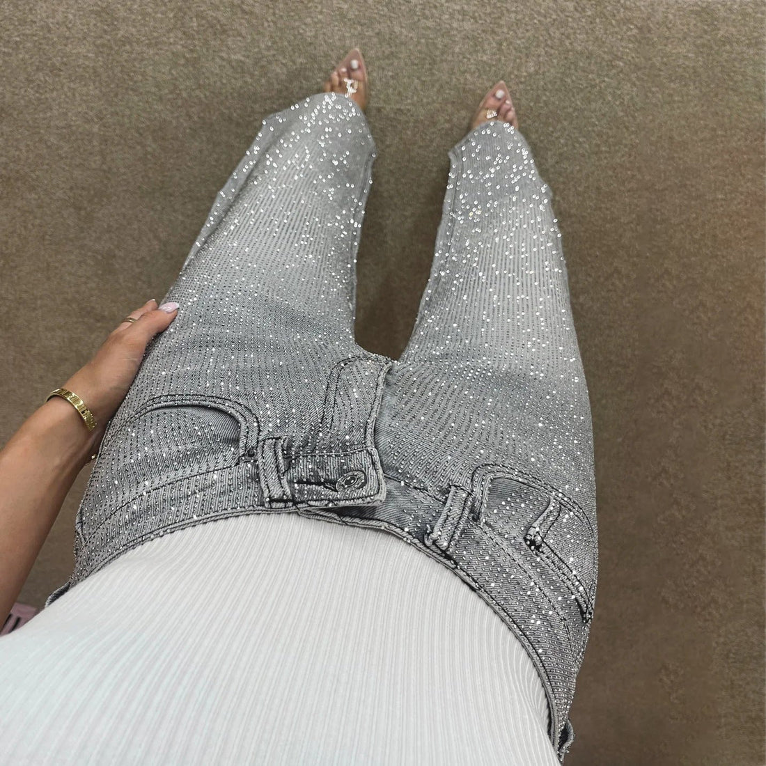 Summer High Waist All-matching Pants Women&