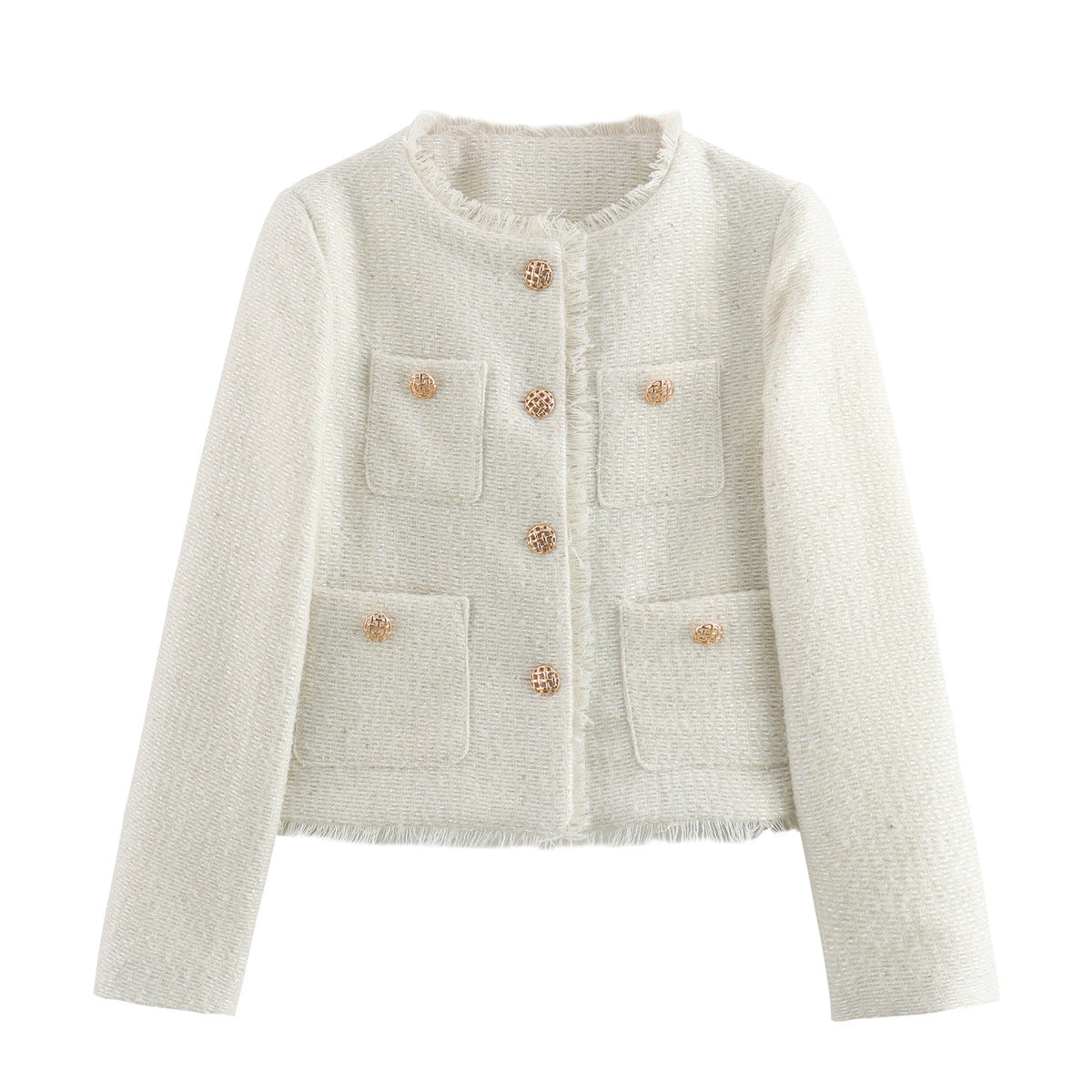 Wholesale Supply Woolen Long Sleeve Short Coat Limorista
